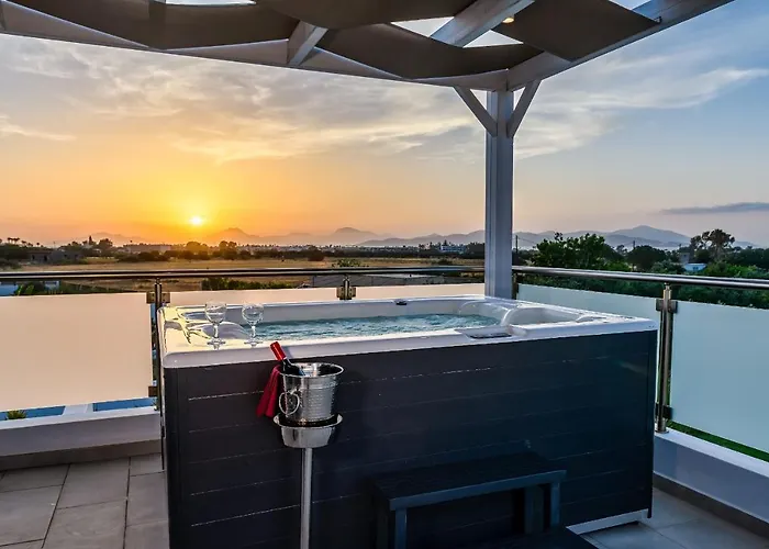 וילה Asteria Pearl 2 With Rooftop Jacuzzi